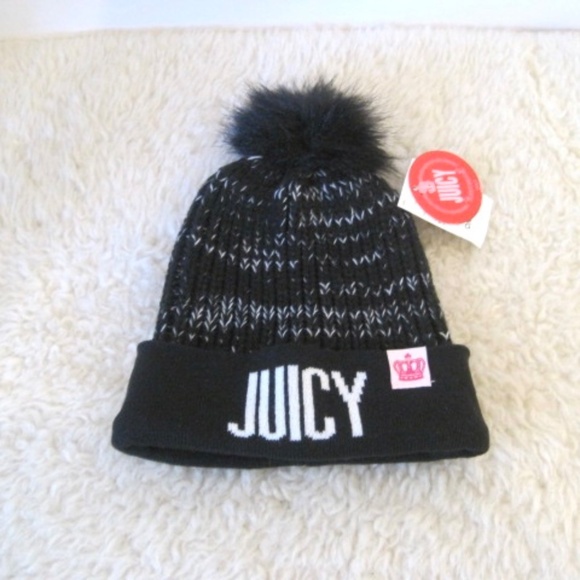 Juicy Couture Knit Beanie With Pom Pom - Picture 4 of 12